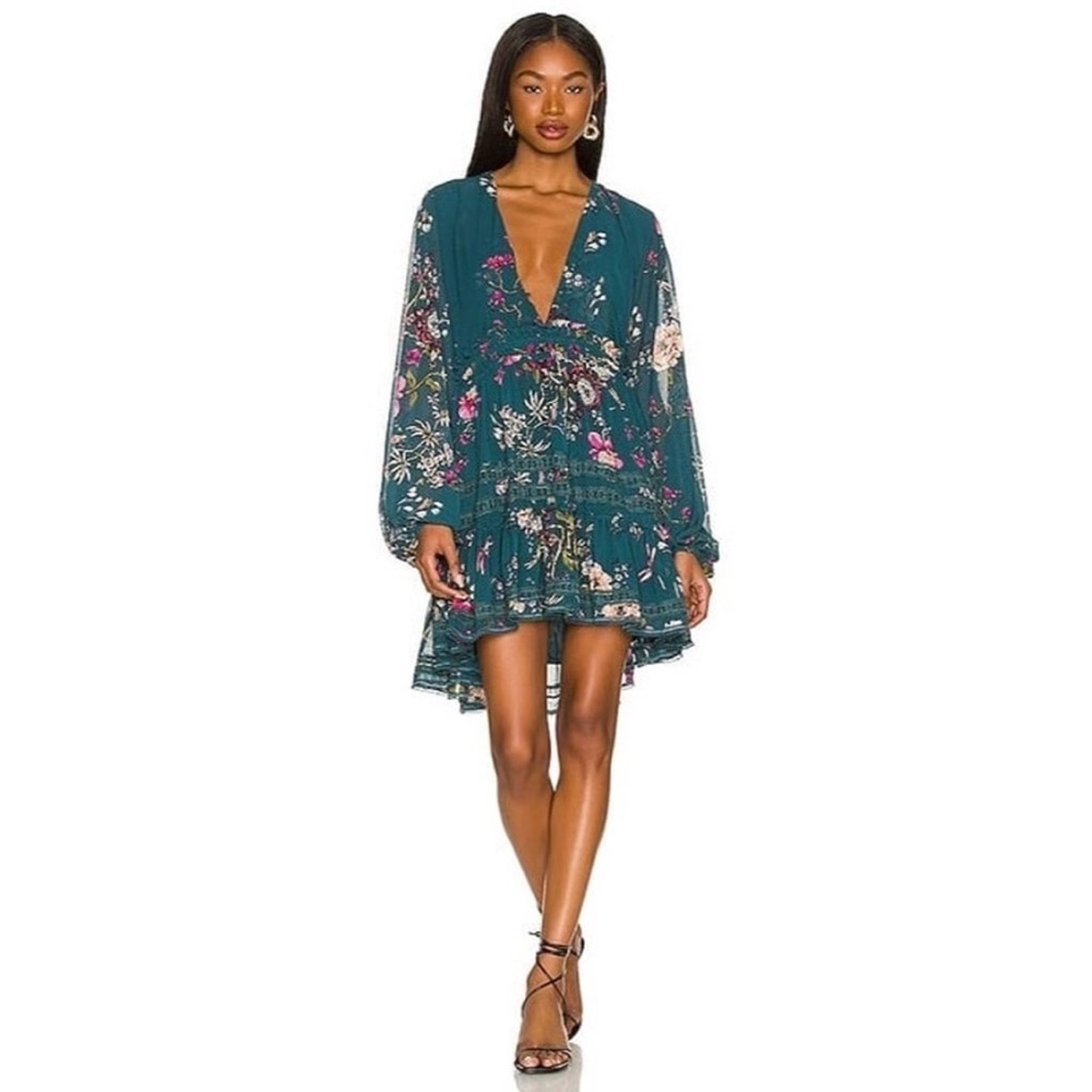 Free People Cherry Blossom Mini Dress
